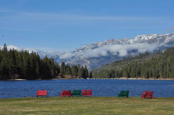 Lago no Kings Canyon National Park,  na Califórnia - EUA